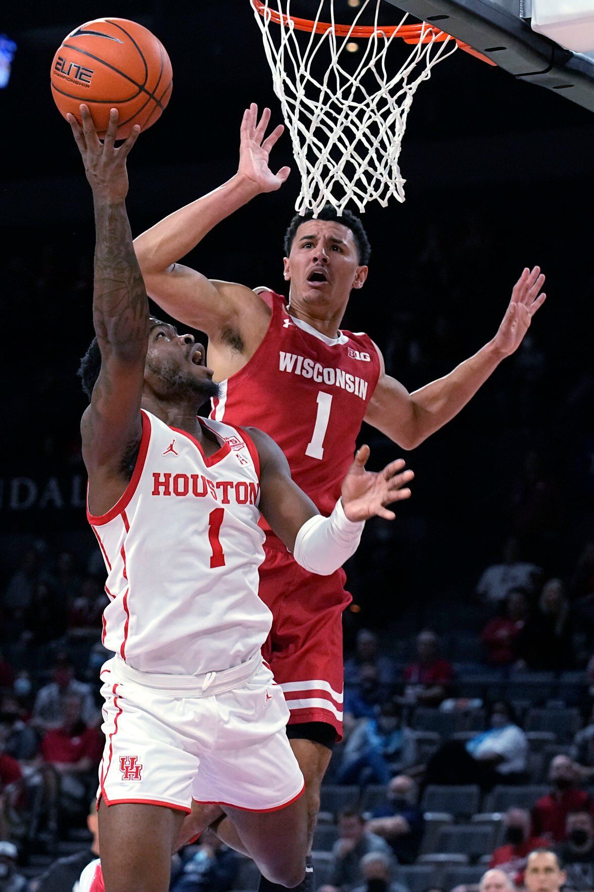 Wisconsin Houston Basketball